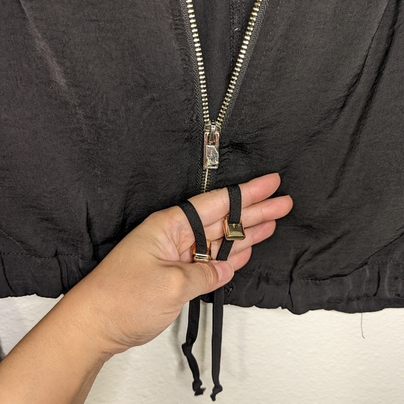 Satin Bomber Jacket - Picture 4 of 4